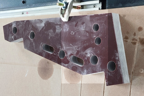 客戶現場加工的工件